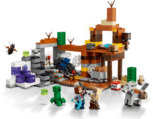 LEGO Minecraft Gruvschaktet i stenöknen 21263