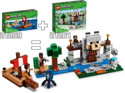 LEGO Minecraft Vargfästningen 21261