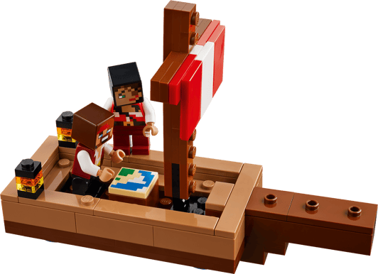 LEGO Minecraft Piratskeppsresan 21259