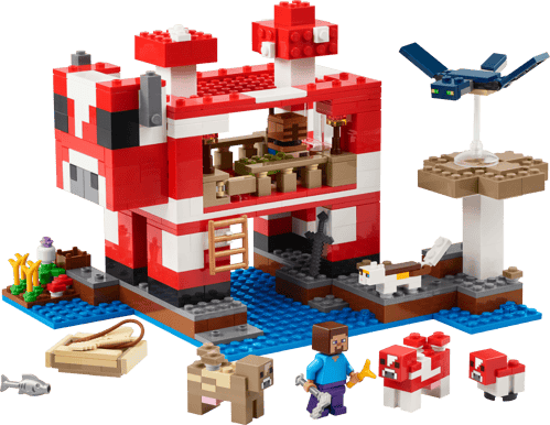 LEGO Minecraft Mooshroomhuset 21270