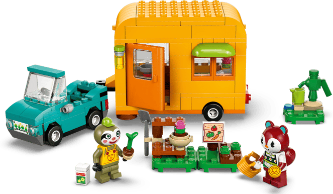 LEGO Animal Crossing Leif med husvagn & trädgård 77054