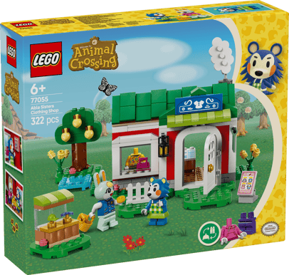 LEGO Animal Crossing Able Sisters Klädaffär 77055