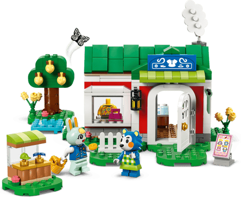 LEGO Animal Crossing Able Sisters Klädaffär 77055