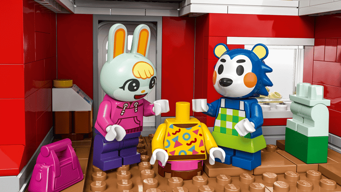 LEGO Animal Crossing Able Sisters Klädaffär 77055