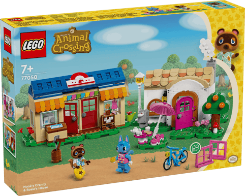 LEGO Animal Crossing Nook 's Cranny och huset där Rosie bor 77050