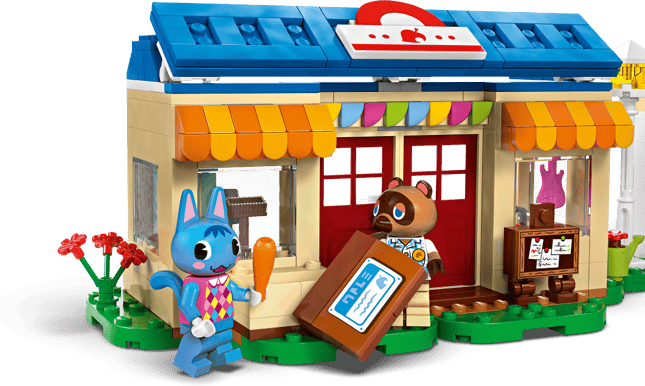 LEGO Animal Crossing Nook 's Cranny och huset där Rosie bor 77050