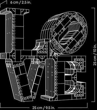 LEGO Art LOVE 31214