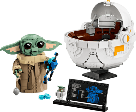 LEGO Star Wars Grogu with Hover Pram 75403