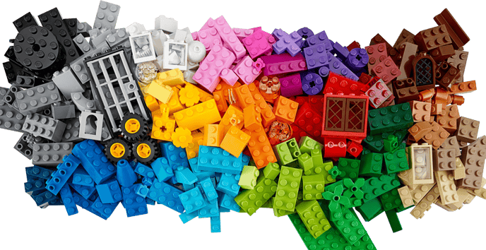 LEGO Classic Fantasiklosslåda Stor 10698
