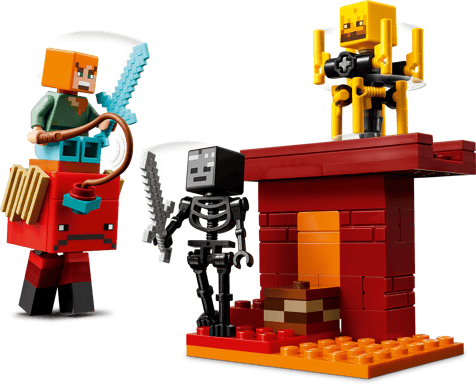 LEGO Minecraft Lavastriden i Nether 21266