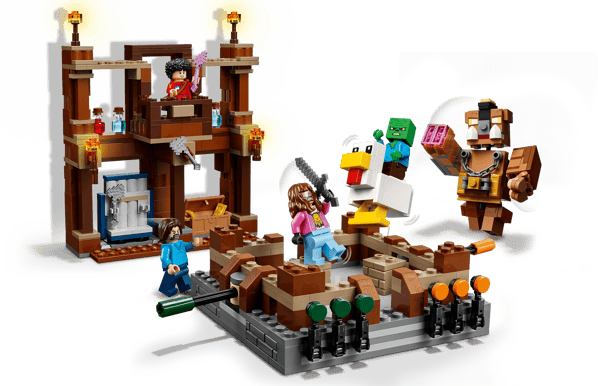 LEGO Minecraft Skogsherrgårdens stridsring 21272