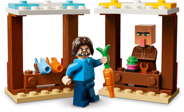 LEGO Minecraft Byanfall med gastballong 21273
