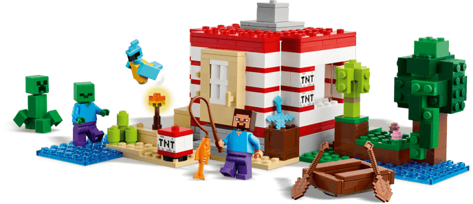 LEGO Minecraft Dynamithuset i djungeln 21275