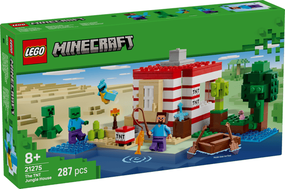 LEGO Minecraft Dynamithuset i djungeln 21275