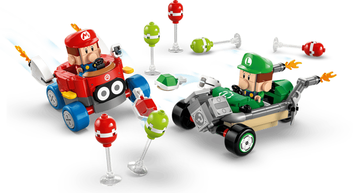 LEGO Mario Kart Baby Mario vs Baby Luigi 72034