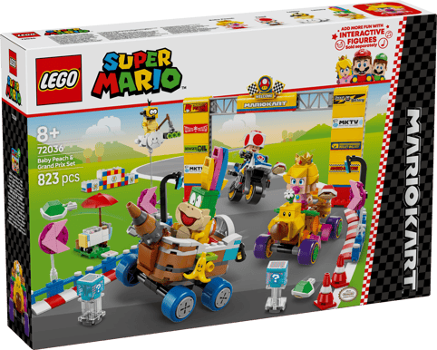 LEGO Mario Kart Baby Peach & Grand Prix 72036