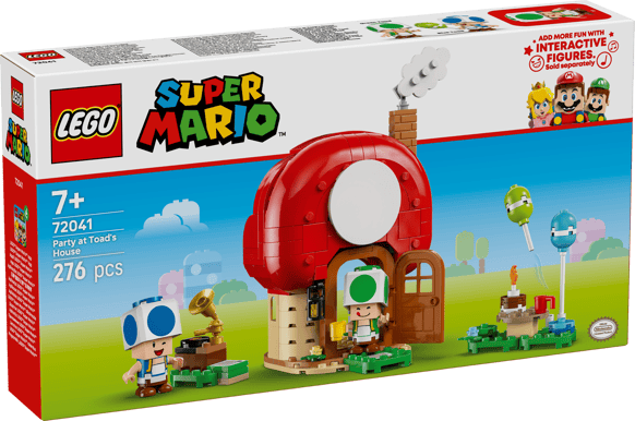 LEGO Super Mario Kalas i Toads Hus 72041