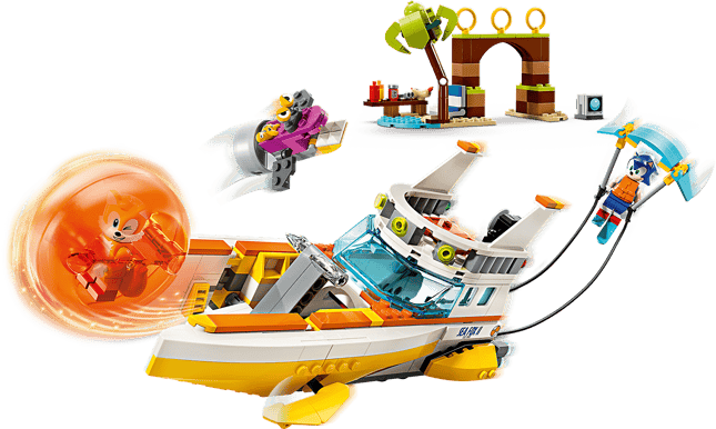 LEGO Sonic the Hedgehog Tails äventyrsbåt 76997