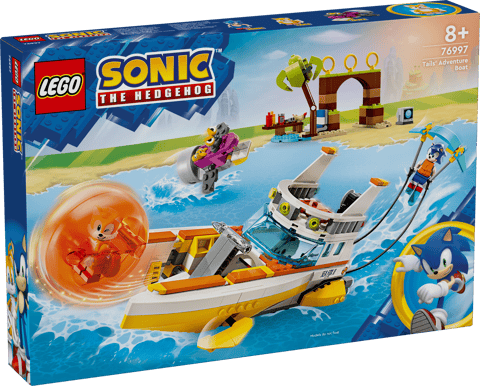LEGO Sonic the Hedgehog Tails äventyrsbåt 76997