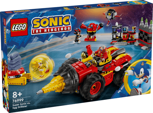 LEGO Sonic the Hedgehog Super Sonic vs Egg Drillster 76999