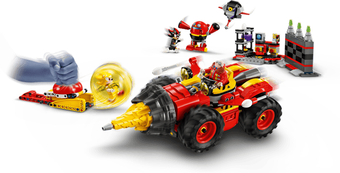 LEGO Sonic the Hedgehog Super Sonic vs Egg Drillster 76999