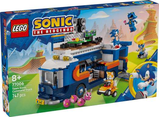 LEGO Sonic the Hedgehog Team Sonics Kommandobil 77006