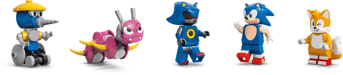 LEGO Sonic the Hedgehog Team Sonics Kommandobil 77006