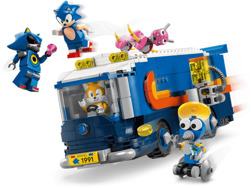 LEGO Sonic the Hedgehog Team Sonics Kommandobil 77006