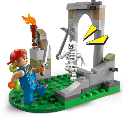 LEGO Fortnite Peely & Sparkplugs läger 77075