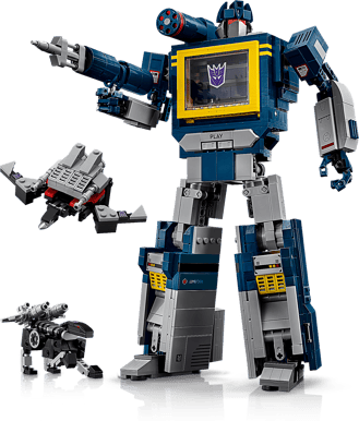 LEGO Icons Transformers Soundwave 10358