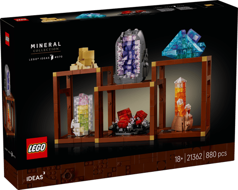LEGO Ideas Mineralsamling 21362