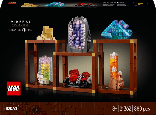 LEGO Ideas Mineralsamling 21362