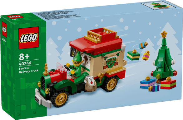 LEGO Jultomtens budbil 40746