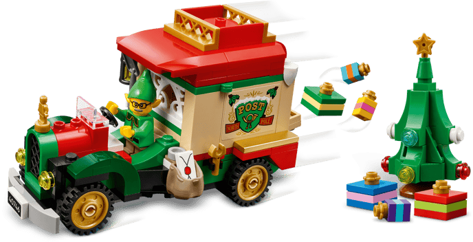 LEGO Jultomtens budbil 40746