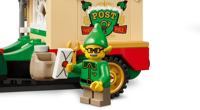 LEGO Jultomtens budbil 40746