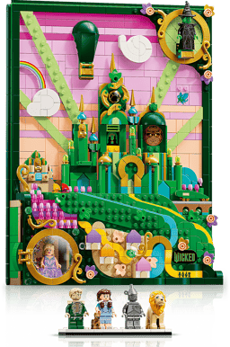 LEGO Wicked Emerald City Väggkonst 75685
