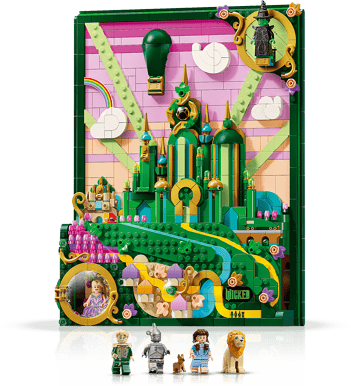 LEGO Wicked Emerald City Väggkonst 75685