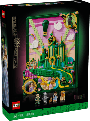 LEGO Wicked Emerald City Väggkonst 75685