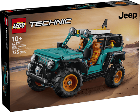 LEGO Technic Jeep Wrangler Rubicon SUV 42227