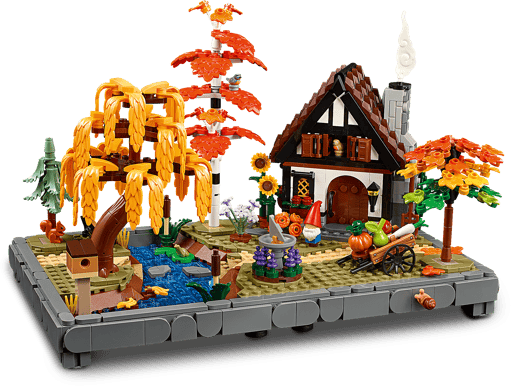 LEGO Icons Höstig Stuga och trådgård 11372