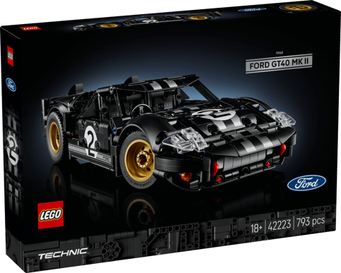 LEGO Technic 1966 Ford GT40 MKII 42223