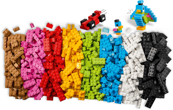 LEGO Classic Kreativa färgglada klossar 11045