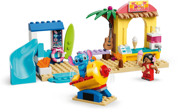LEGO Disney Skoj på stranden med Lilo & Stitch 4328
