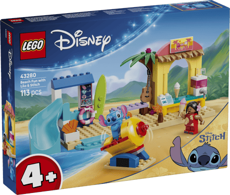 LEGO Disney Skoj på stranden med Lilo & Stitch 4328