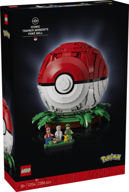 LEGO Pokémon Ikoniska Tränarögonblick Poké Ball 72154