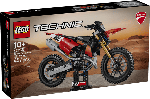 LEGO Technic Ducati Desmo 450 MX Factory 42238
