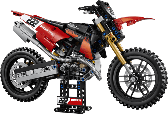 LEGO Technic Ducati Desmo 450 MX Factory 42238