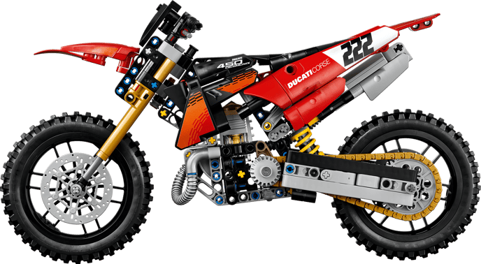 LEGO Technic Ducati Desmo 450 MX Factory 42238