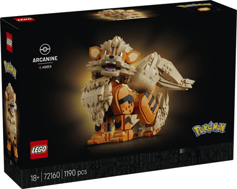 LEGO Pokémon Arcanine 72160
