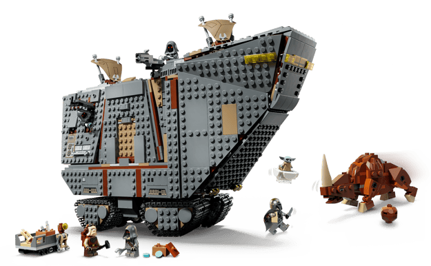 LEGO Star Wars: The Mandalorian Offworld Sandcrawler and Mudhorn75453